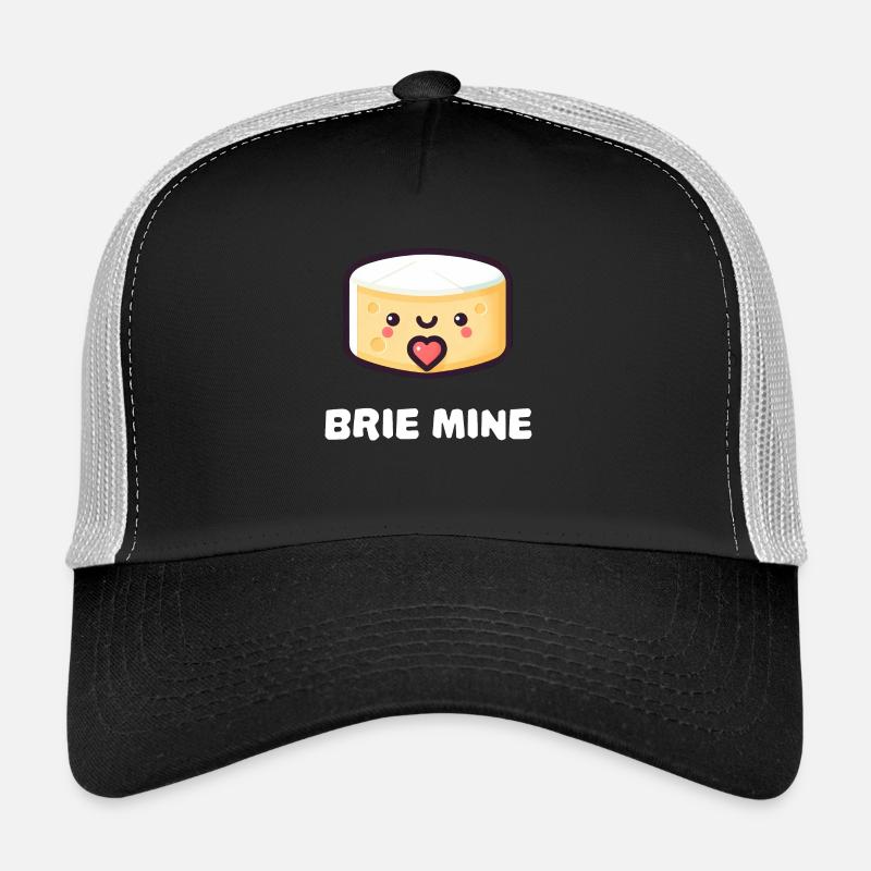 Brie Mine Cute Cheese Trucker Cap