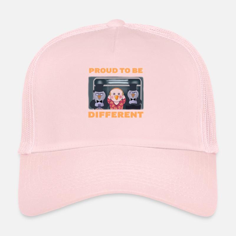 Fier d’être différent Casquette trucker 