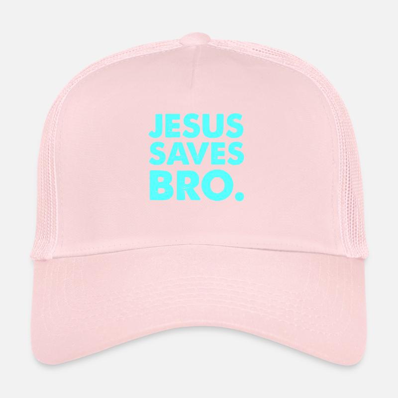 Jésus sauve mon frère Casquette trucker 