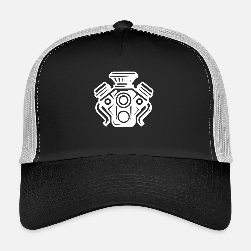Motor Kfz Symbol Tuning Trucker Cap