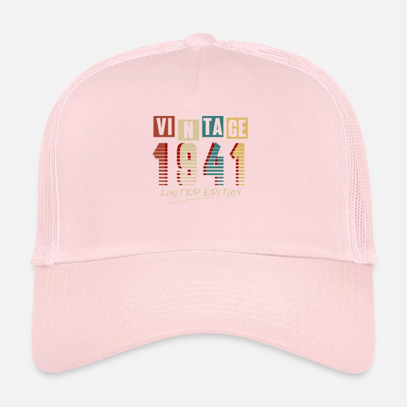 Vintage 1941 : Edition Limitée - 84e anniversaire. Casquette trucker 