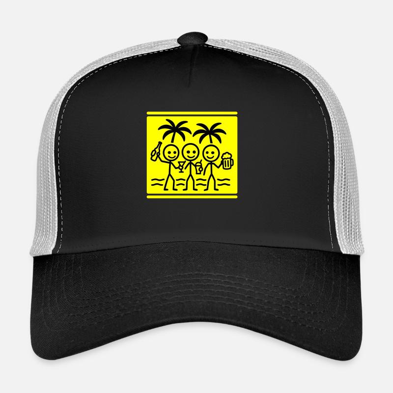 Beach Party Vacation Team Trucker Cap