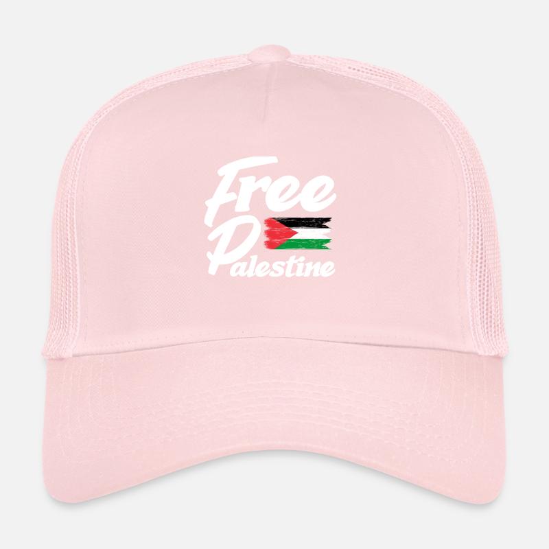 Drapeau de la Palestine Casquette trucker 