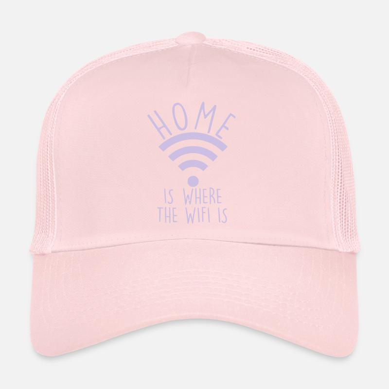 W-LAN EST LA MAISON Casquette trucker 