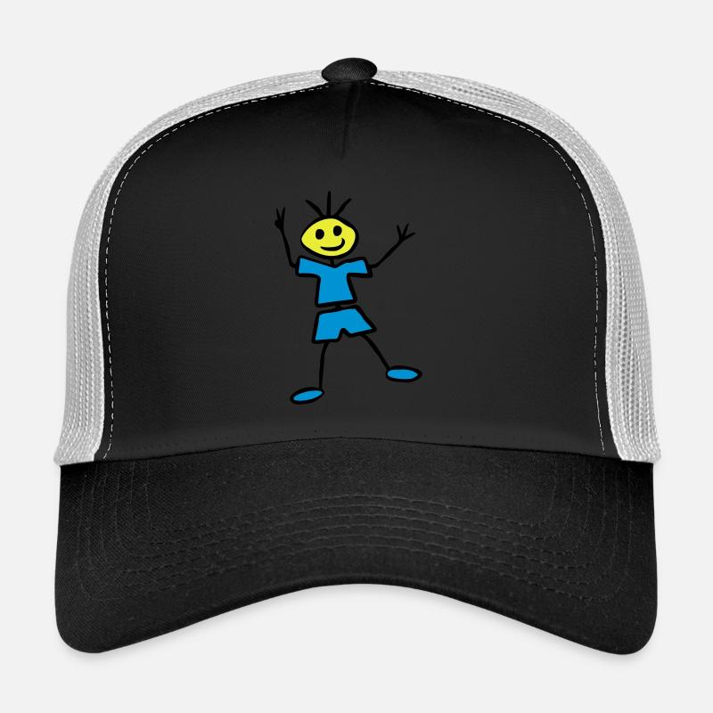 Stick figure Trucker Cap