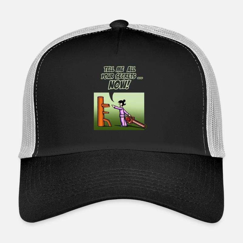 chainsaw 2016 green Trucker Cap