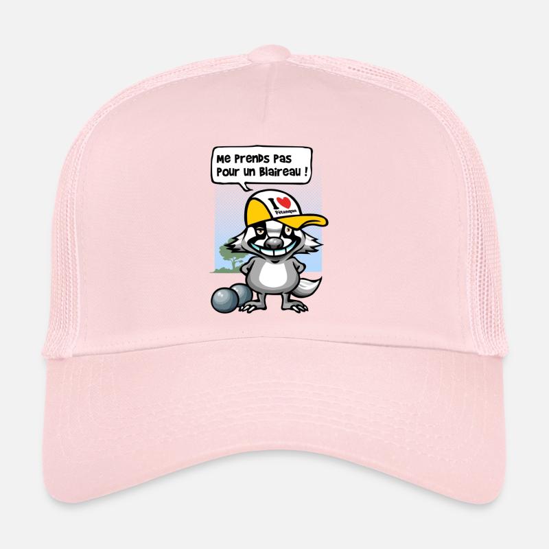 Blaireau pétanque Casquette trucker