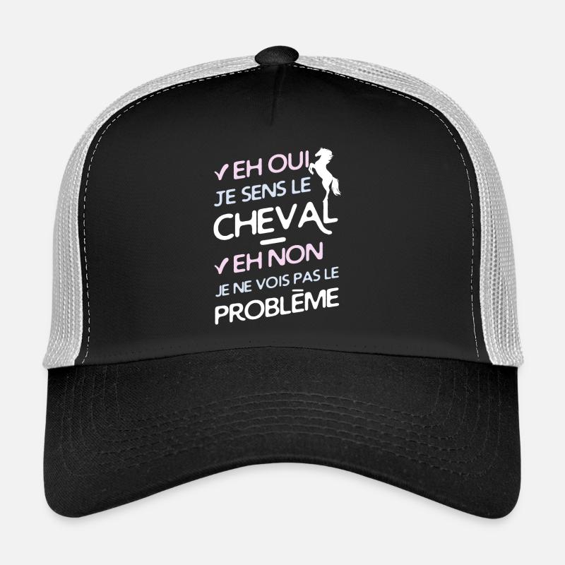 Je sens le cheval Casquette trucker 