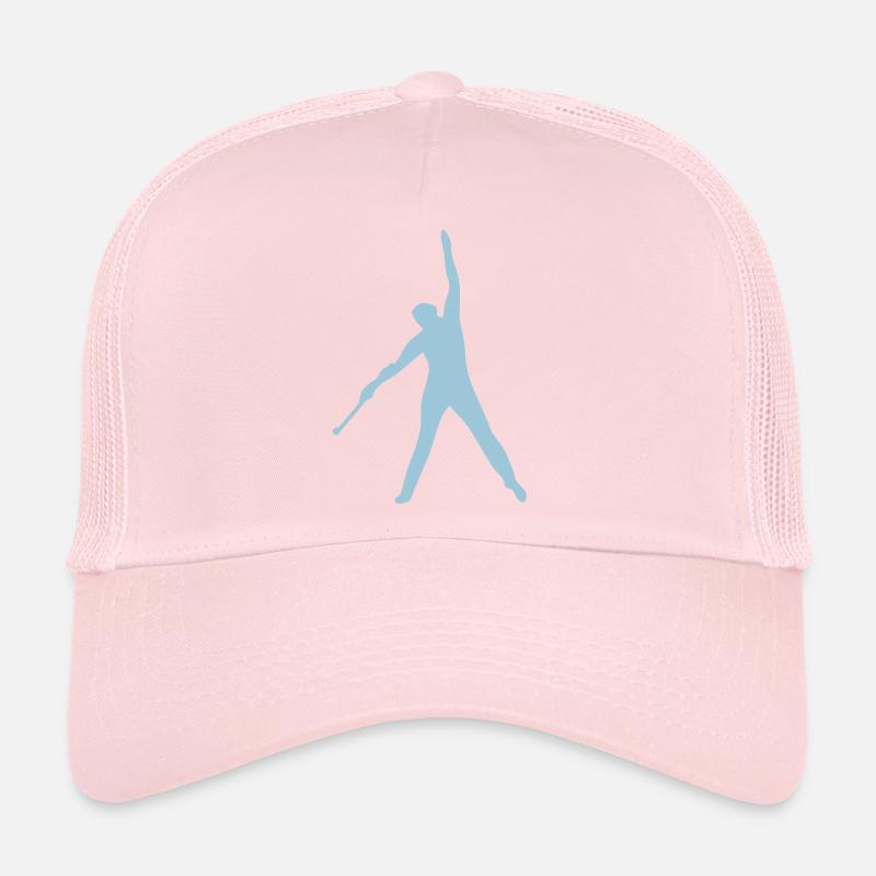 dancer twirling baton7 Trucker Cap