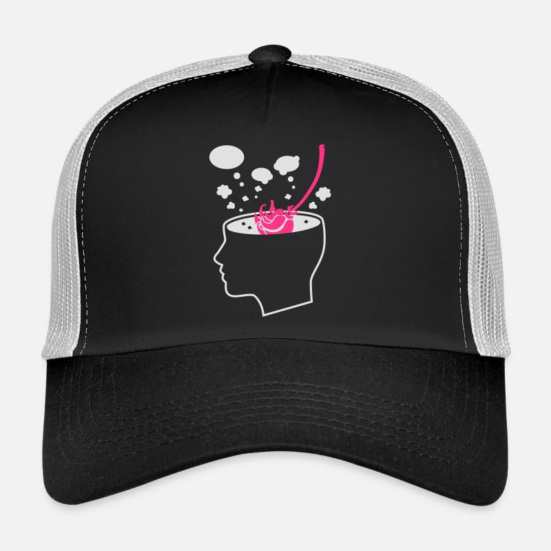 Brain - Idées - Pensez Casquette trucker 
