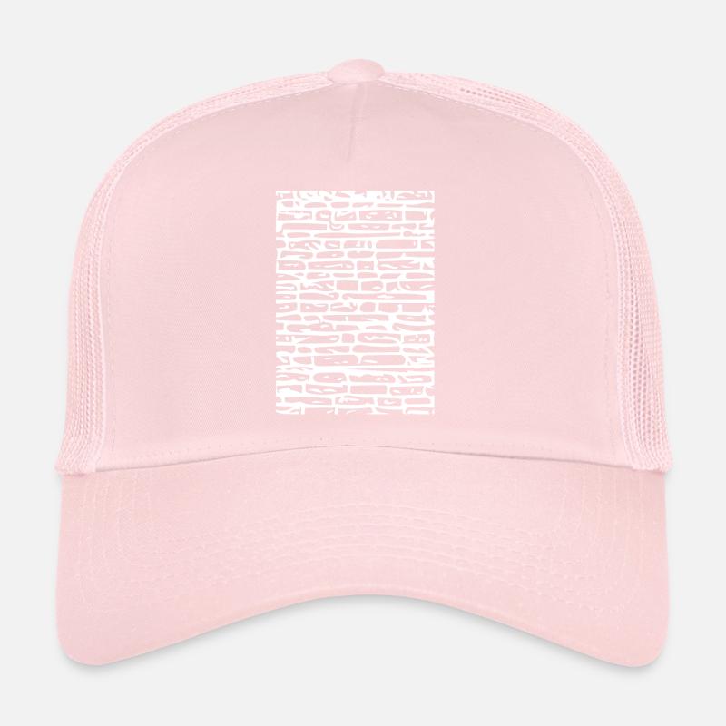 Schémas muraux Casquette trucker 