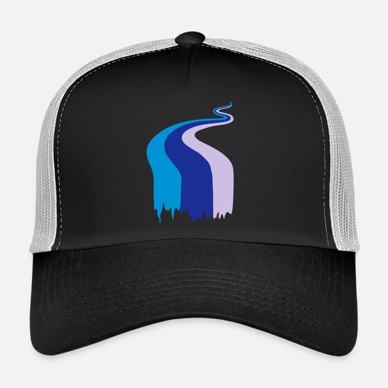 river, stream, colors - couleur, rivière Casquette trucker 