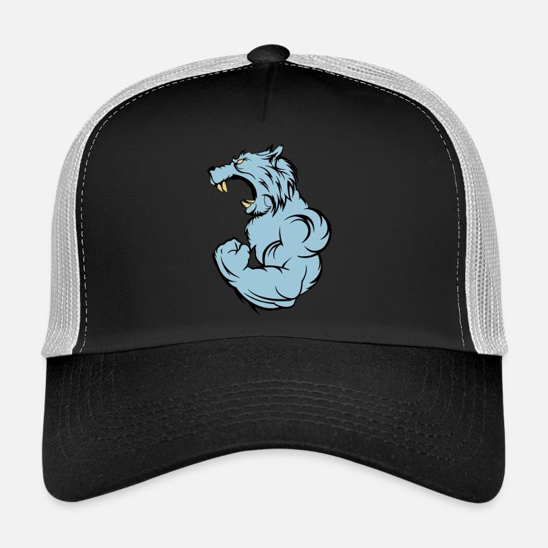 wolf_beast_2 Casquette trucker 