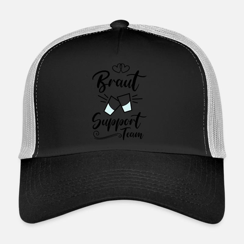 braut support team kurze Trucker Cap