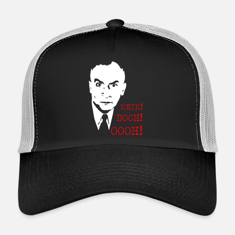 Nein Doch Ooh Spruch Motiv Trucker Cap