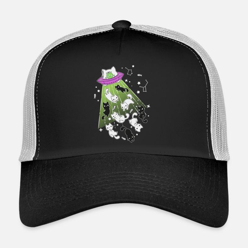 alien cats Trucker Cap