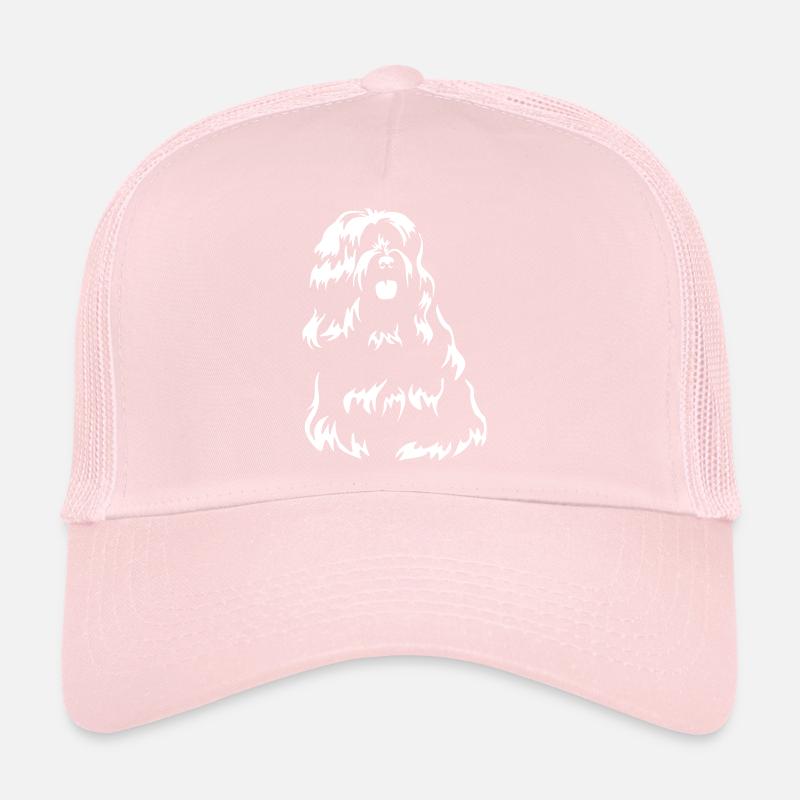 Terrier tibétain « Black Edition » Casquette trucker 