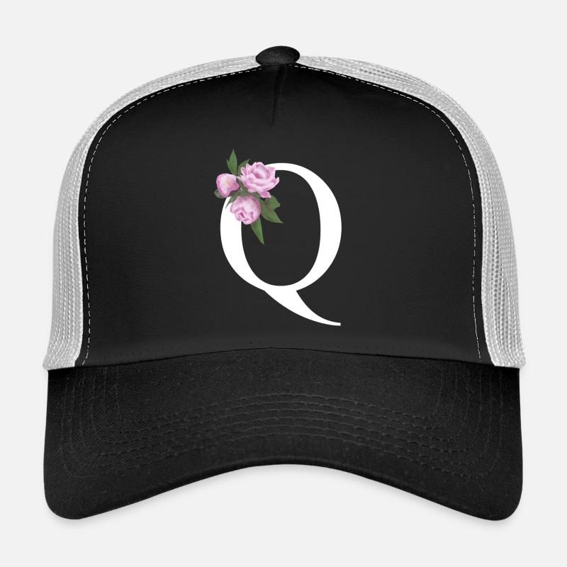 Q - Trucker Cap - Schwarz/Steingrau