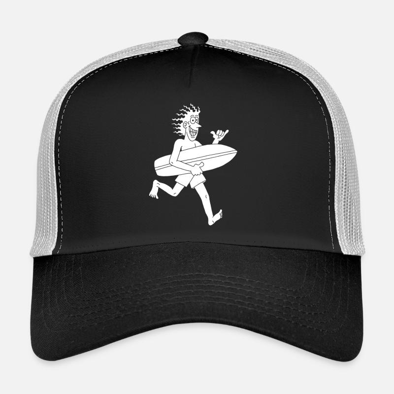 Impatient surfer (white) Trucker Cap