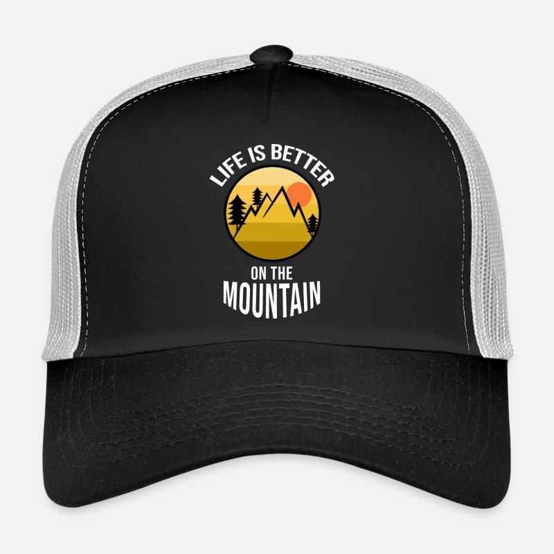 Randonnée Randonnée Déclaration des randonneurs via ferrata Casquette trucker 