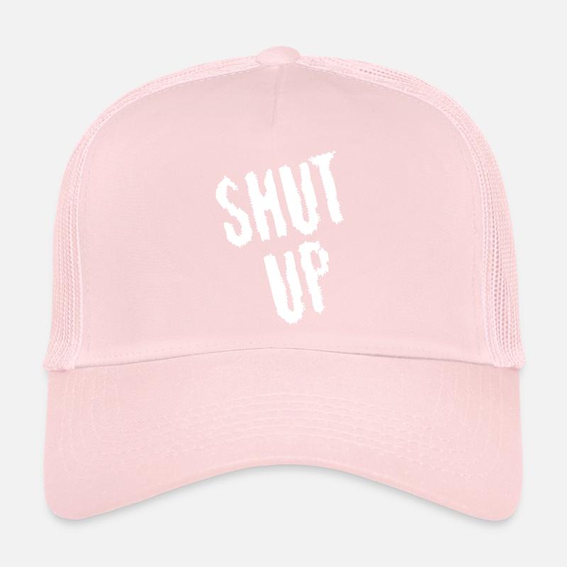 Sei still! (weiß) Trucker Cap