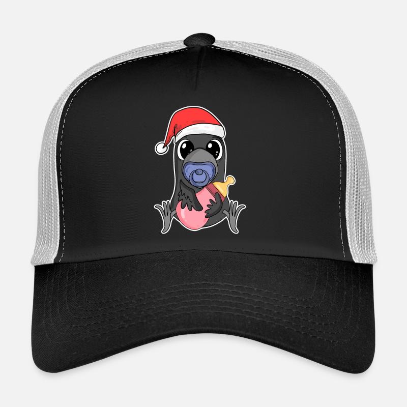 Noël Bébé Corbeau Casquette trucker 