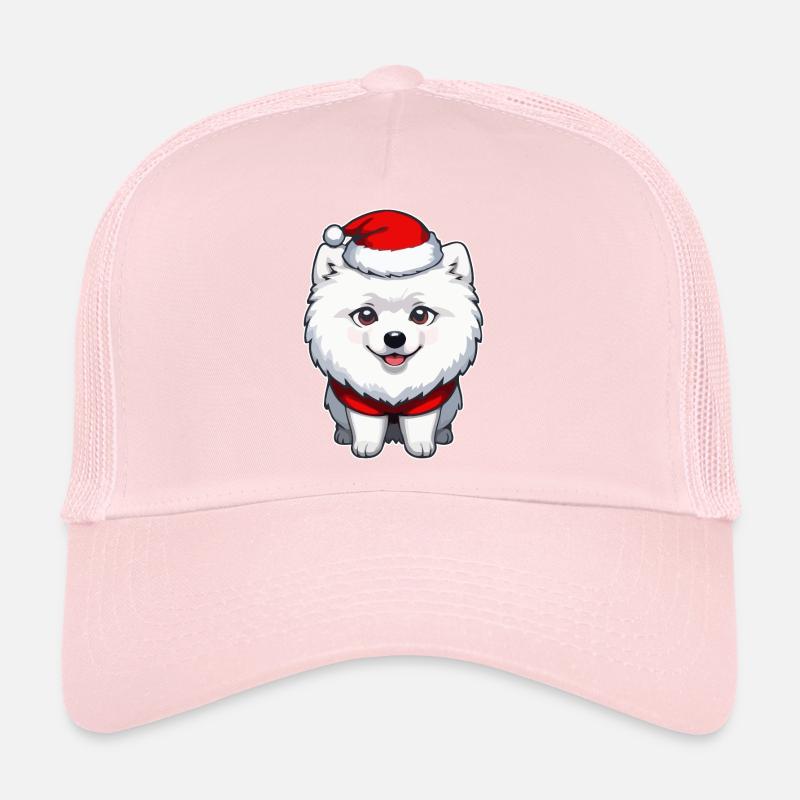 Chien Noël Casquette trucker 