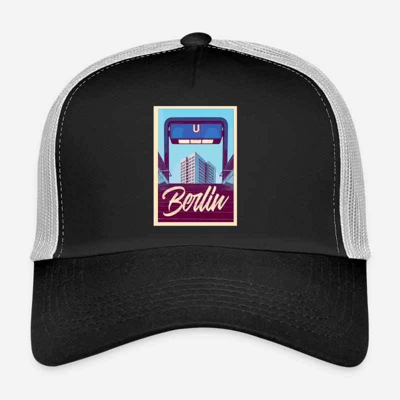Berlin U-Bahn Casquette trucker 