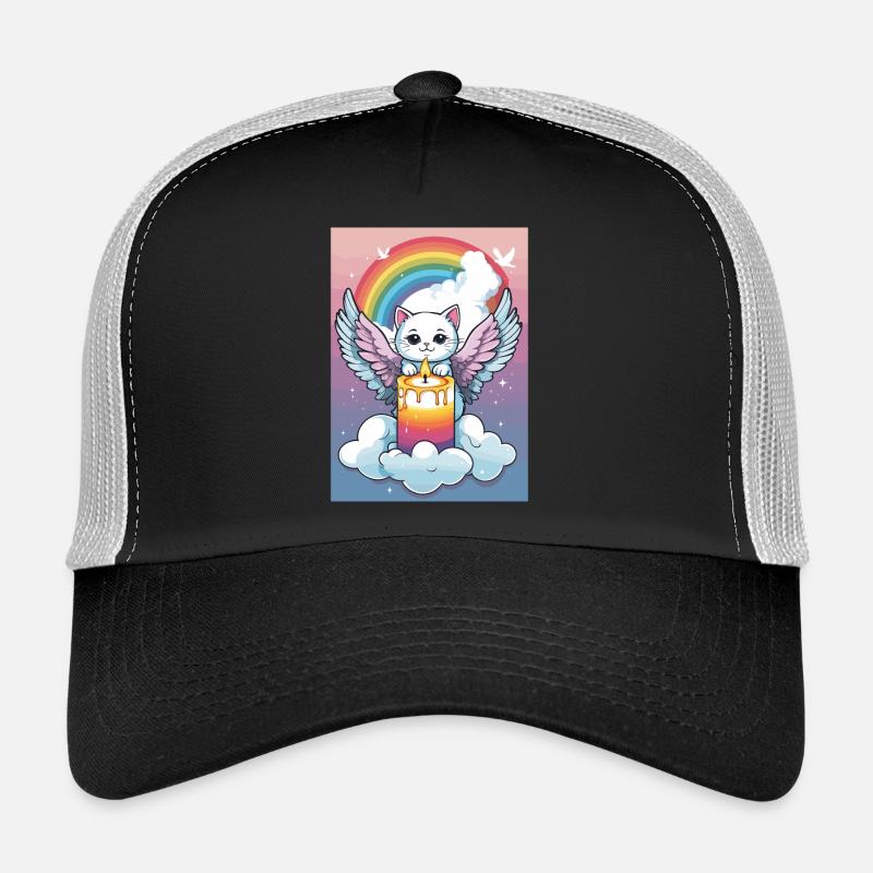 Ange chat mignon Casquette trucker 
