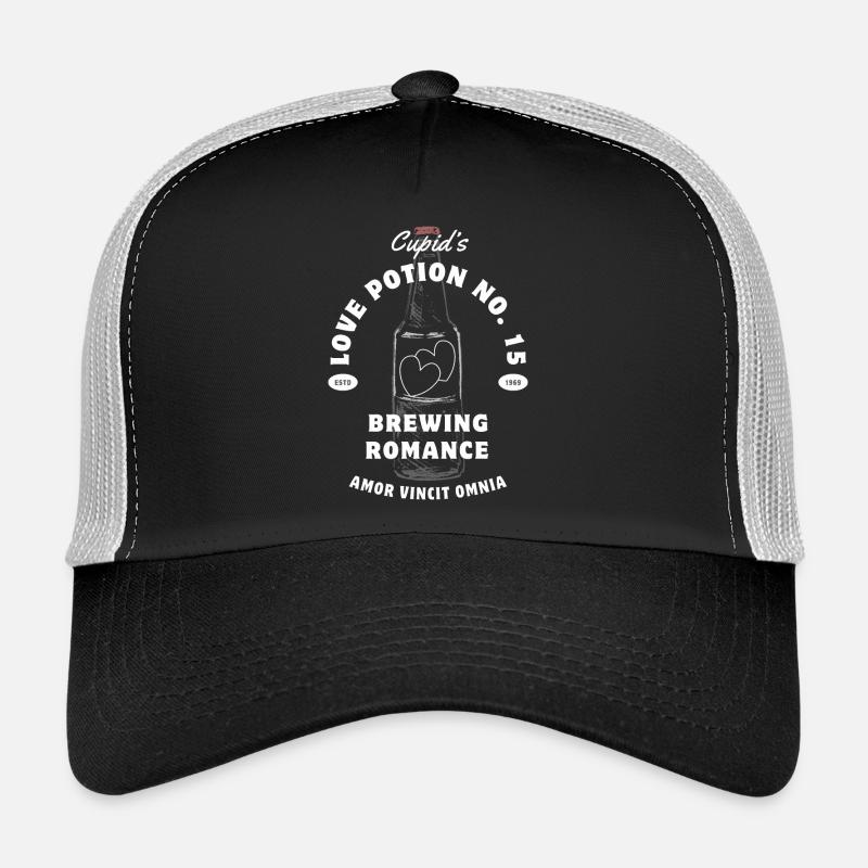 Potion de Cupidon n°15 Potion Romantique Casquette trucker 