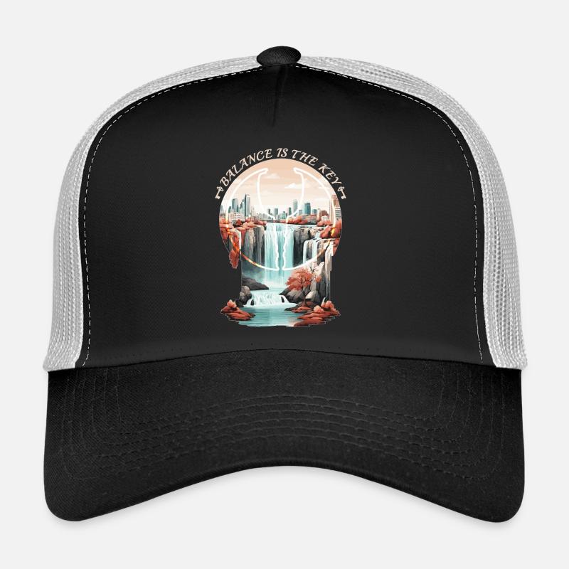 L’équilibre est la clé Casquette trucker 