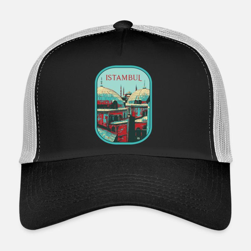 Majesté d'Istanbul: Mosquée sublime Casquette trucker 