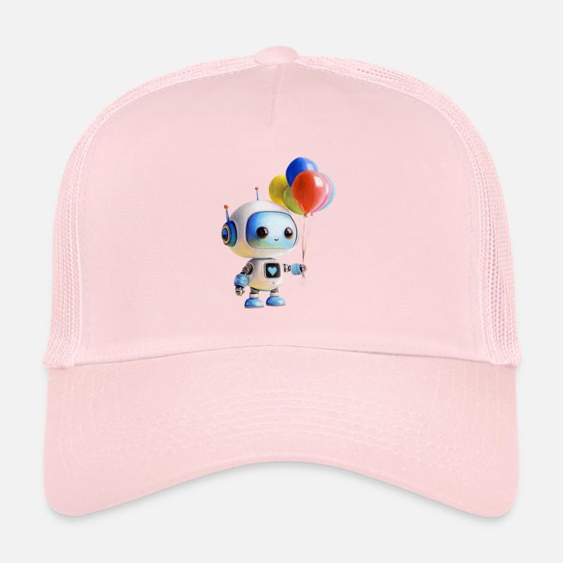 Ballon robot Casquette trucker 