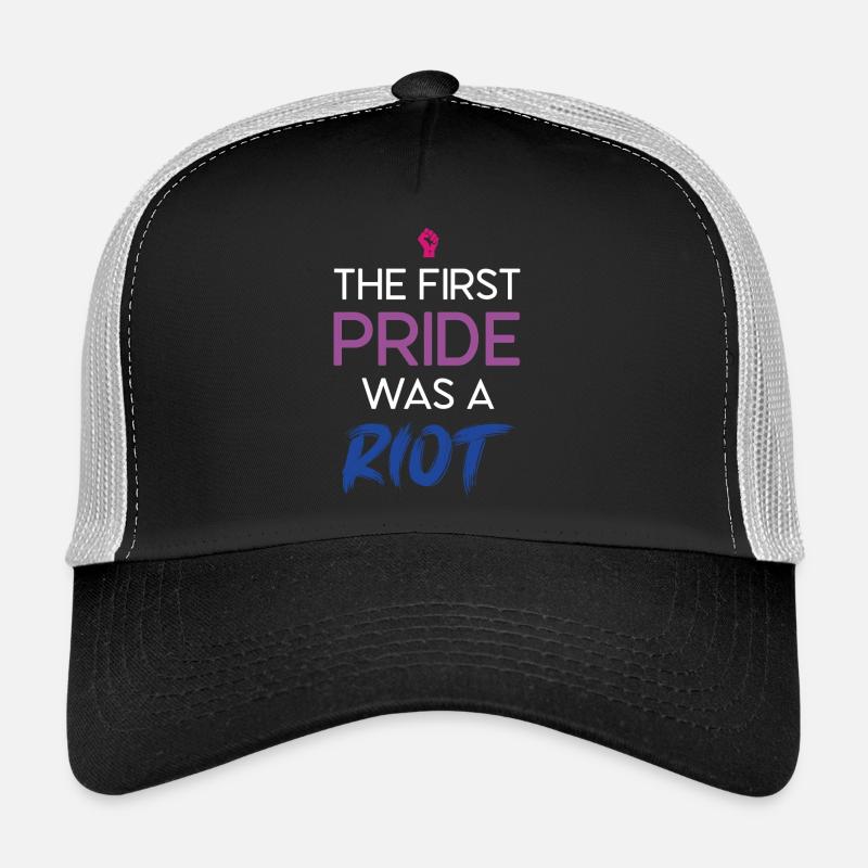 LGBT Pride Month - The First Pride Was a Riot Trucker Cap
