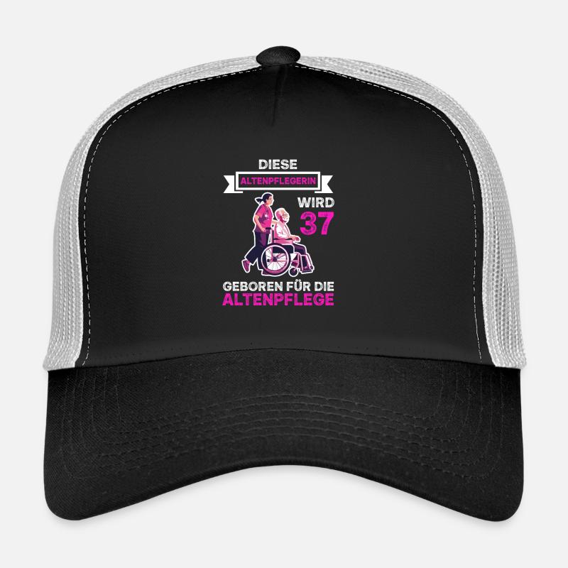 Altenpflegerin Altenpflege 37 Geburtstag Spruch Trucker Cap