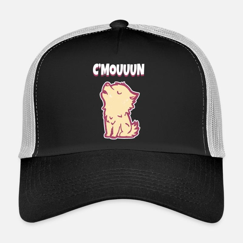 C'MON Howling Wolf Motivation Trucker Cap