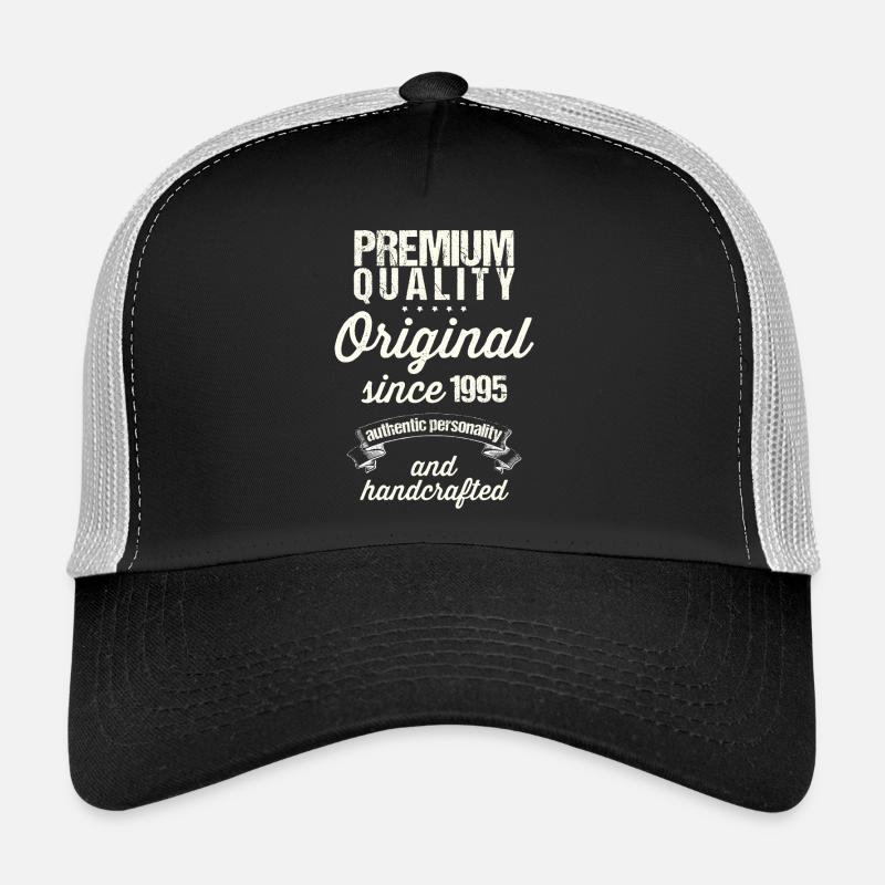 Born in 1995 - Trucker Cap - black/stone grey