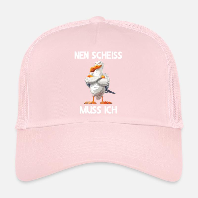 Mouette Seabird Je dois baiser Casquette trucker 