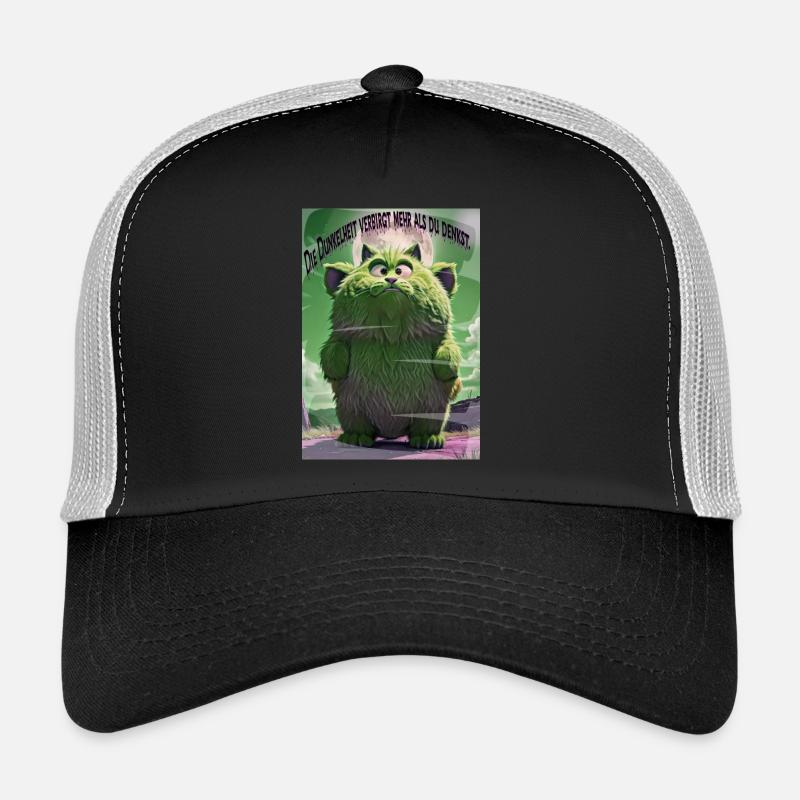 Halloween 7 - Trucker Cap - Schwarz/Steingrau