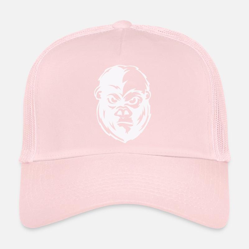 gorilla face tier Trucker Cap