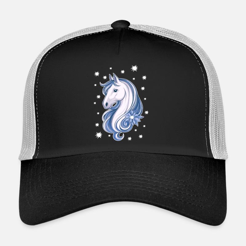 Pferd mit Sternen Trucker Cap