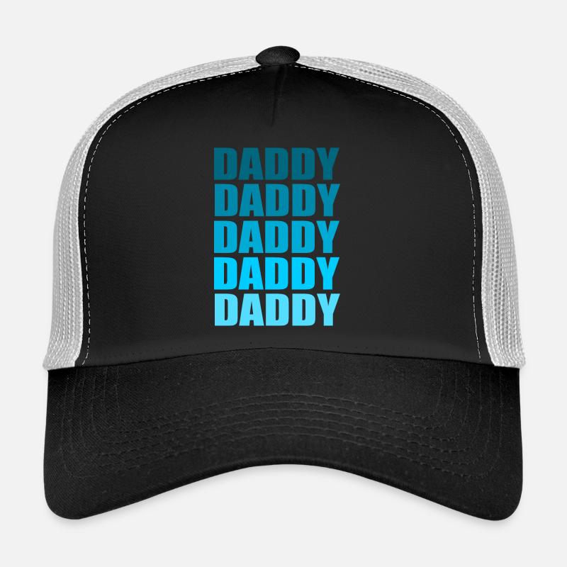 Daddy cool - Trucker Cap - Schwarz/Steingrau