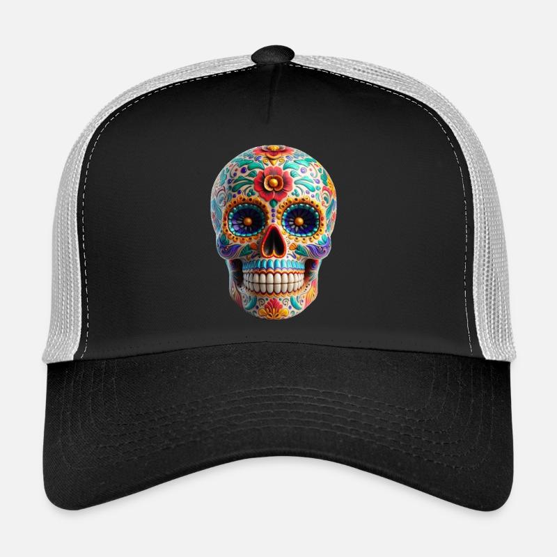 Crâne en sucre Casquette trucker 