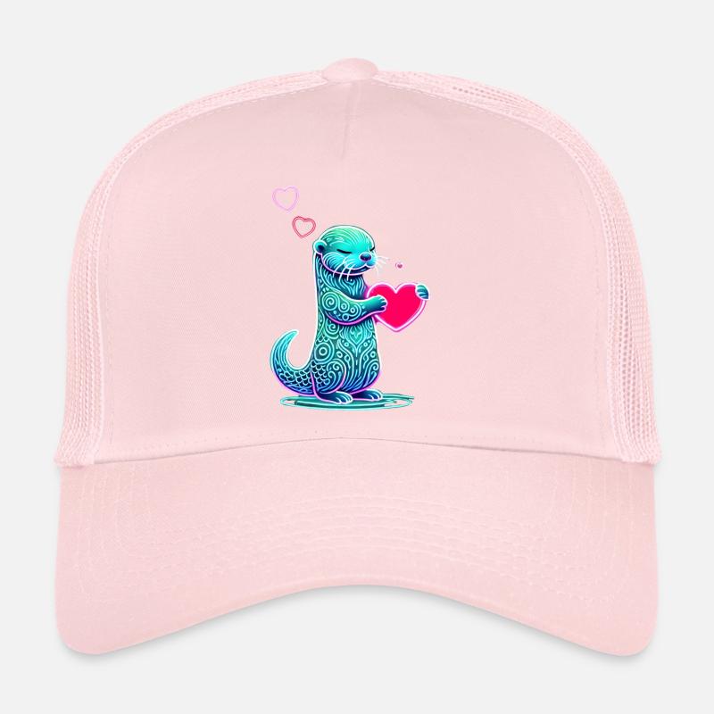 Neon Otter Trucker Cap