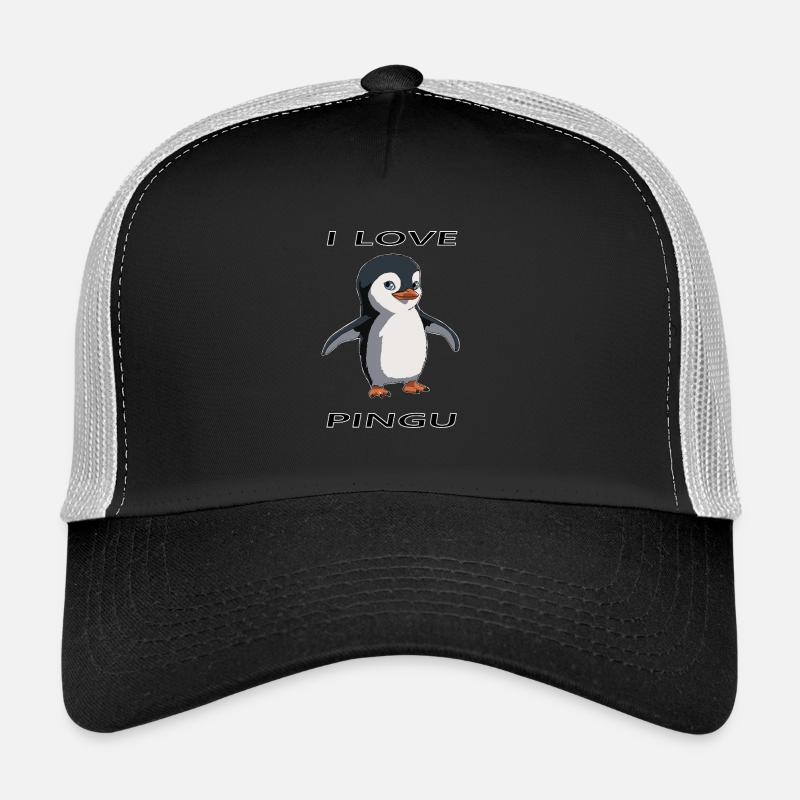 Design de pingouin mignon Casquette trucker 