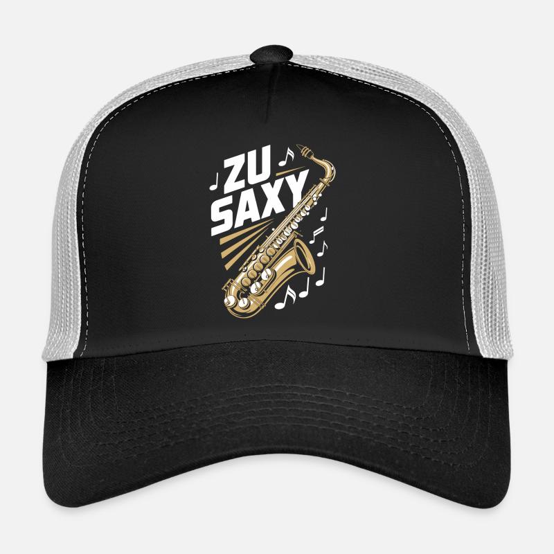 Zu Saxy Saxophon Saxophonist Trucker Cap