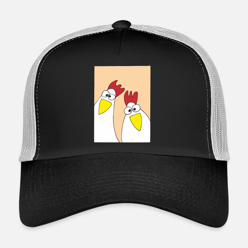 Chickens cluck Trucker Cap