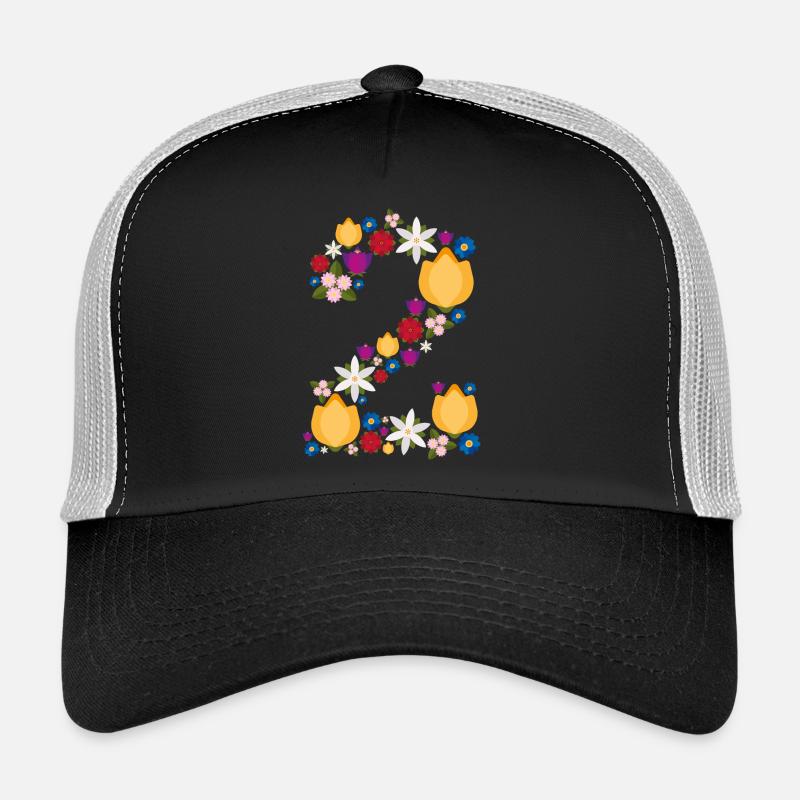 Flowers 2 Trucker Cap