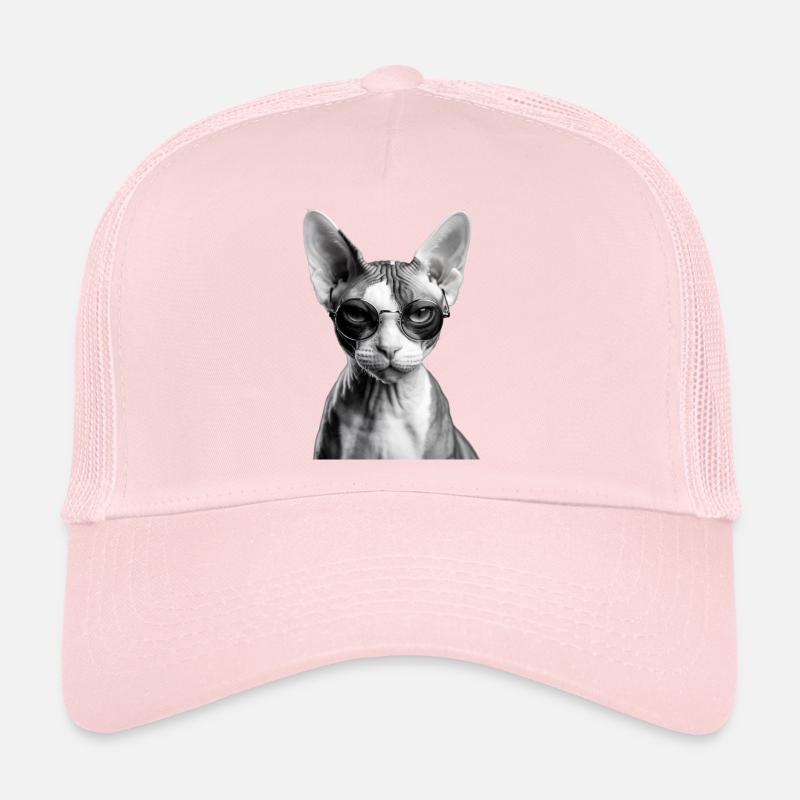 Sphynx peu impressionné Casquette trucker 