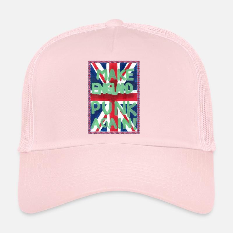 A3_MAKE_ENGLAND_PUNK_AGAIN Casquette trucker 